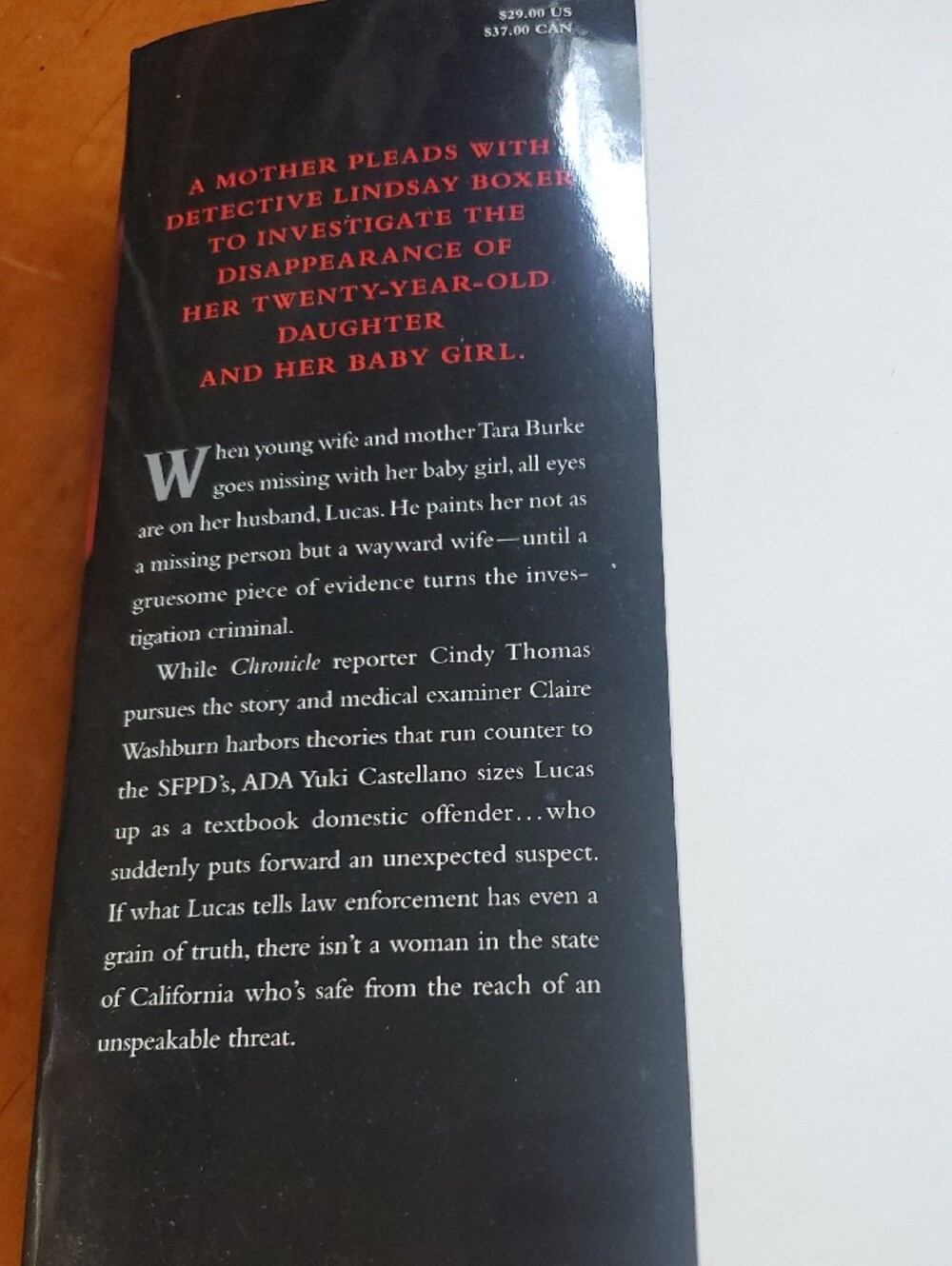James Patterson "21st Birthday" Hardcover Book - Black & Red - Picture 5 of 6